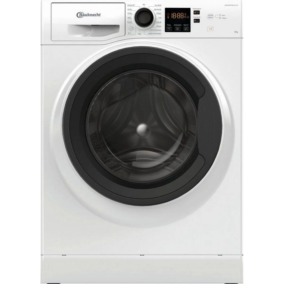 BAUKNECHT Super Eco 845 A Waschmaschine, 8 kg, 1400 U/min, Kurzprogramm 45 Minuten 5