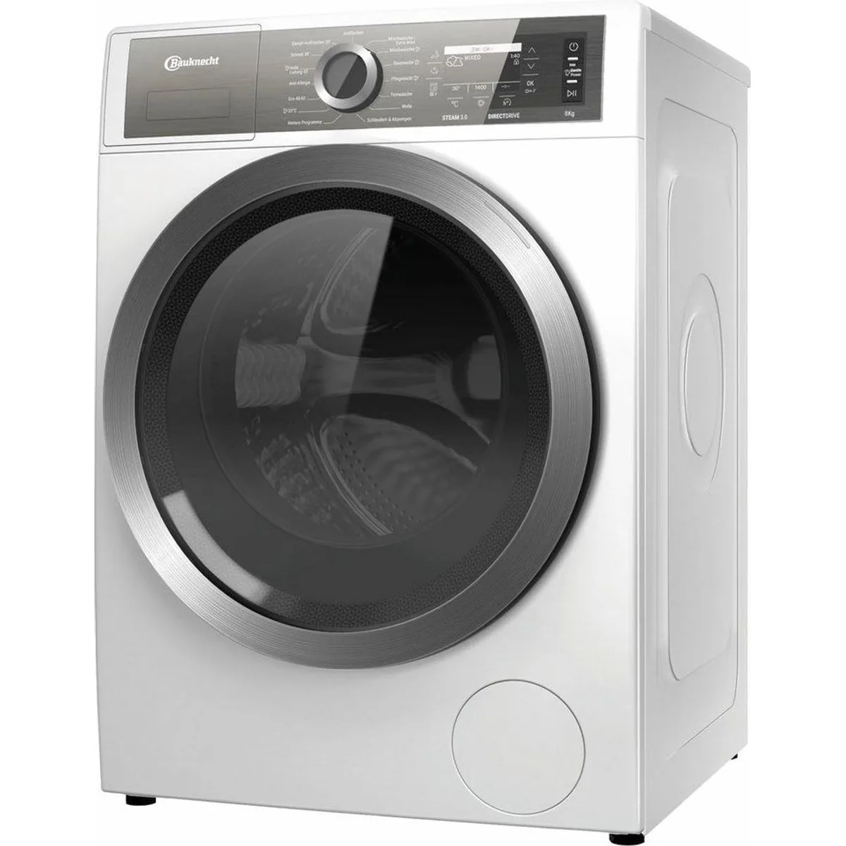 BAUKNECHT B7X 89E SILENCE DE Waschmaschine, 8 kg, 1400 U/min, extrem leise