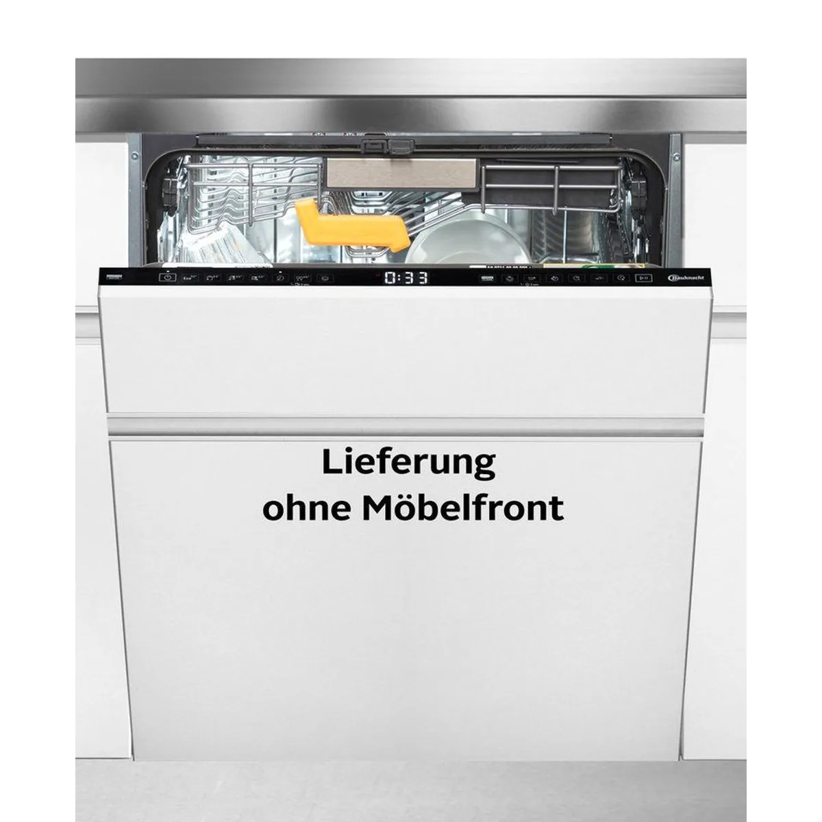 Bauknecht OBIC Ecospace 8650 Geschirrspüler, leiser Betrieb, 14 Maßgedecke, PowerClean Pro