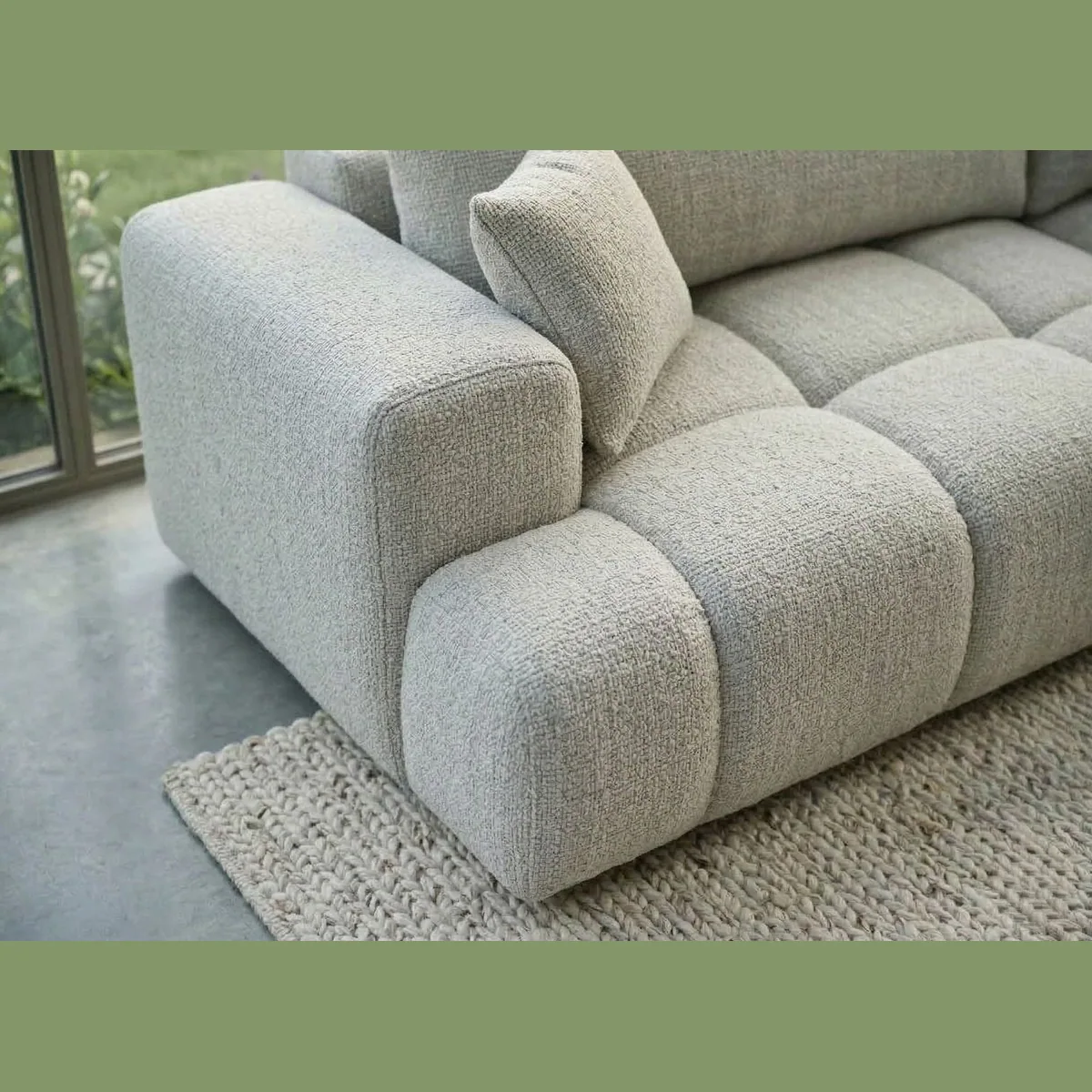 B&B Home Vitton II Sofa, elegantes Design mit Schlaffunktion und Bettkasten 4