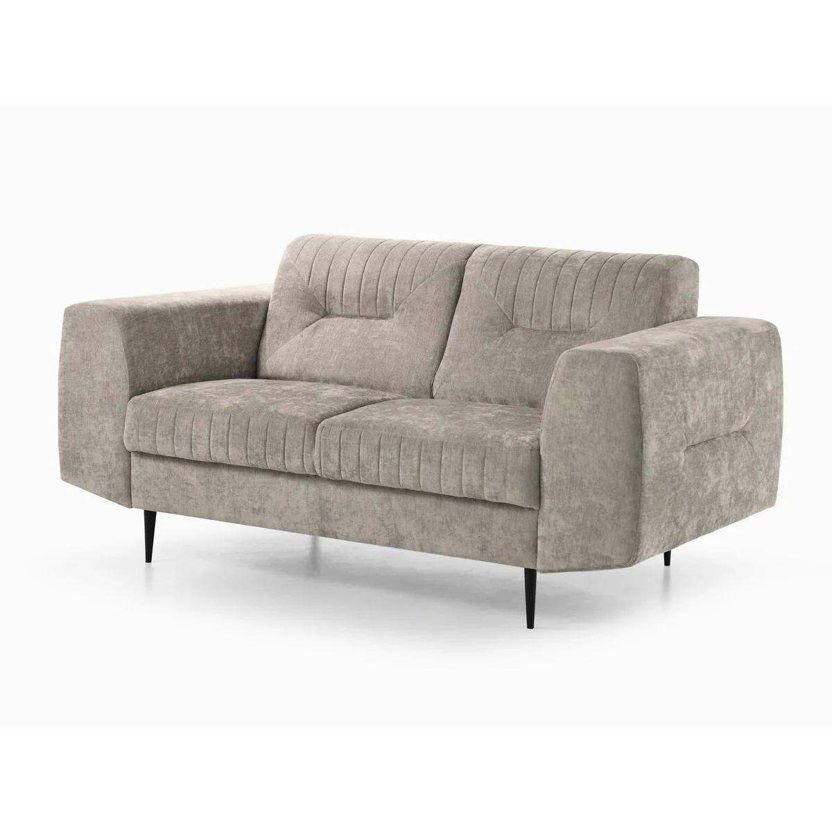 Beautysofa VENEZIA Polstergarnitur, modernes Design, hohe Metallbeine, vielseitig einsetzbar 5