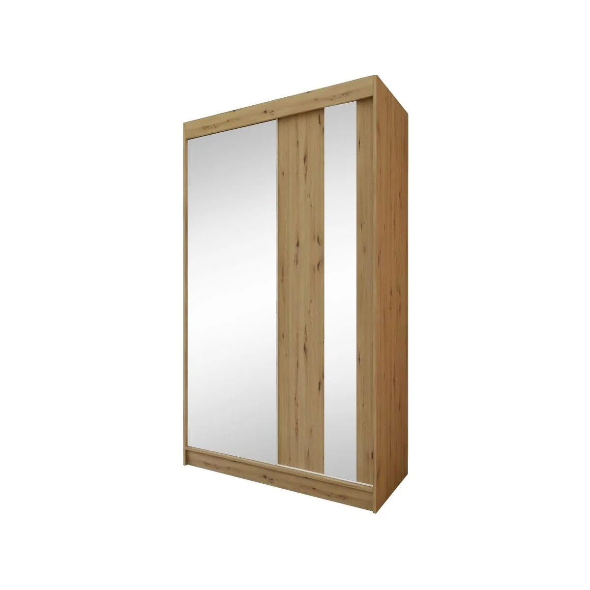 Beautysofa Kleiderschrank Gaja, verschiedene Breiten, mit Spiegel und Schubladen 2