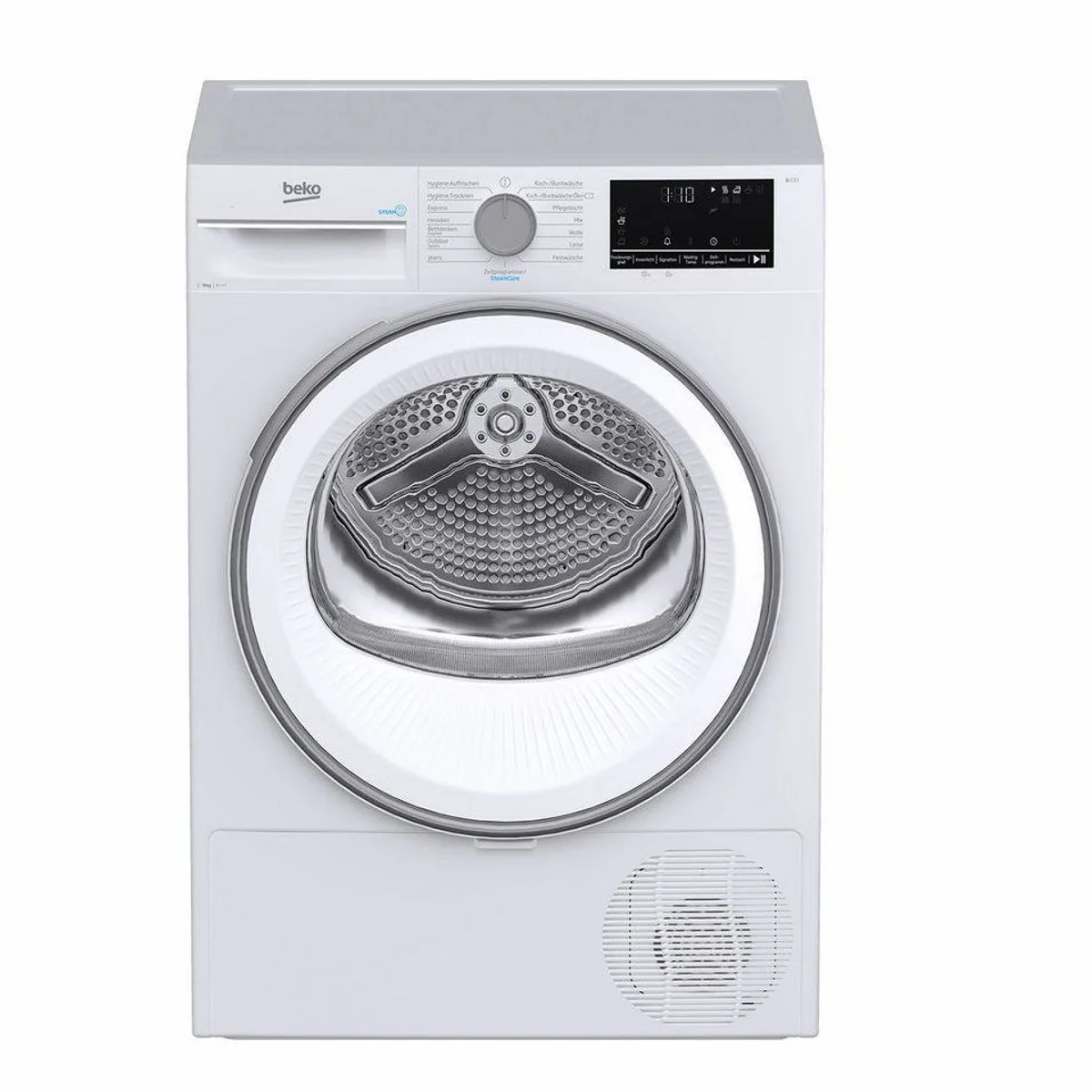 BEKO B3T32491 Wärmepumpentrockner, 9 kg Kapazität, Hygienic Refresh, Dampffunktion 2