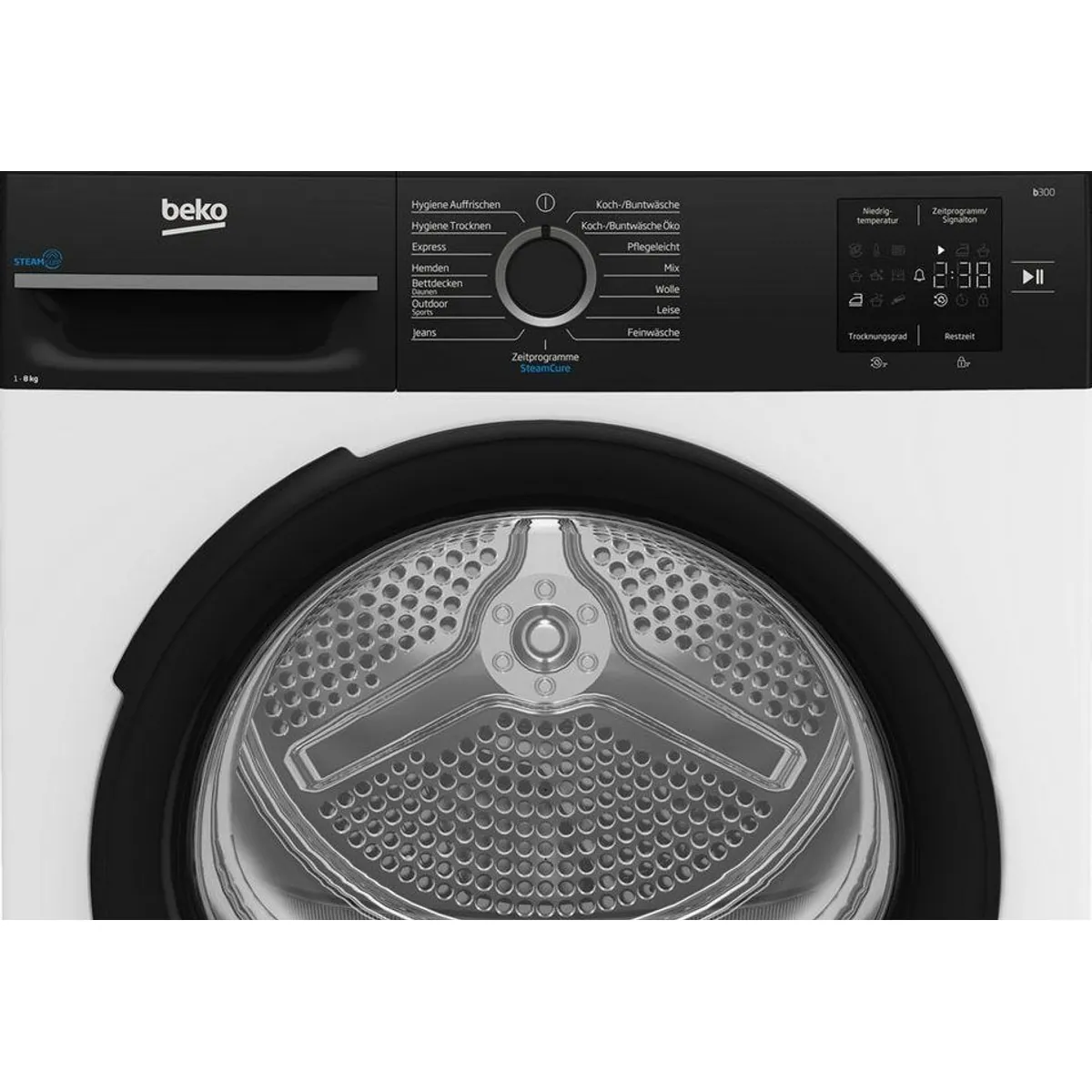 BEKO BM3T38240W Wärmepumpentrockner, energieeffizient, schonende Trocknung, multifunktional 5