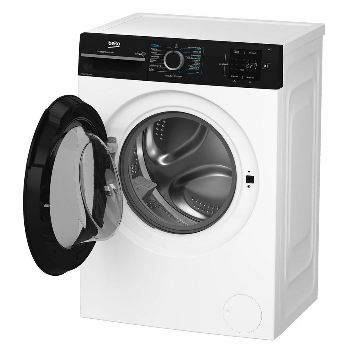 BEKO BM3WFU3741R Waschmaschine, 7 kg, 1400 U/min, Hygienefunktion, AddXtra Nachlegefunktion 3