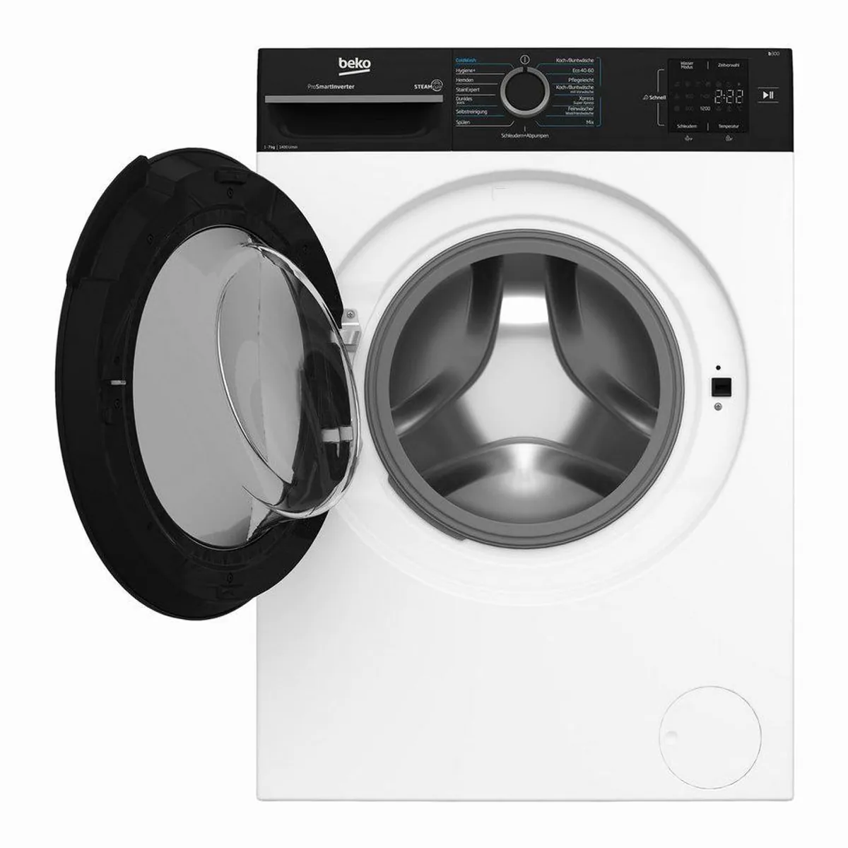 BEKO BM3WFU3741R Waschmaschine, 7 kg, 1400 U/min, Hygienefunktion, AddXtra Nachlegefunktion 4