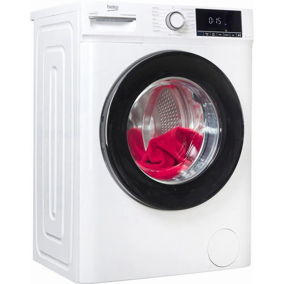 BEKO BM3WFOE741PSA Waschmaschine, 7 kg, 1400 U/min, Dampf-Funktion