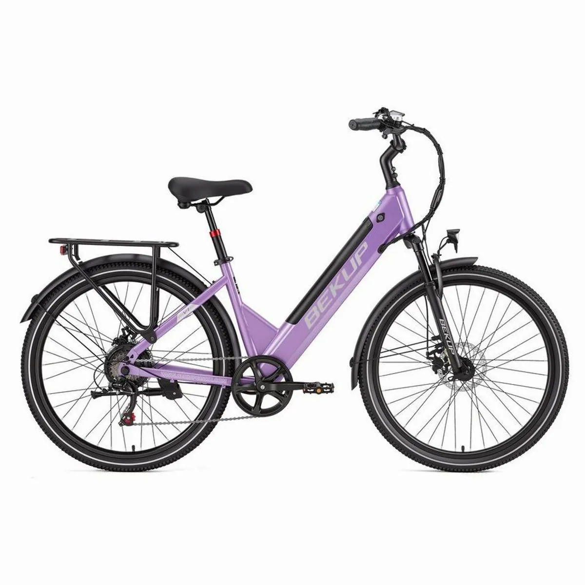 BEKUP E-Bike Cityrad V1, 522 Wh Akku, 250 W Hinterradmotor, Shimano 7-Gang 2