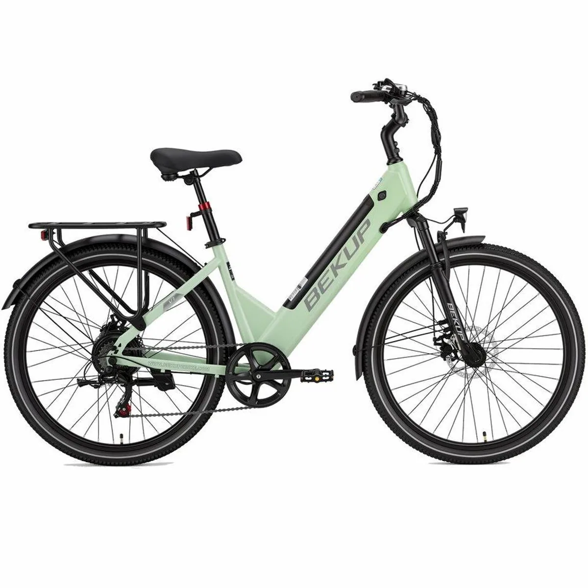 BEKUP V1 E-Bike Cityrad, 522 Wh Akku, 45 Nm, 7-Gang Shimano — komfortabel und vielseitig 2