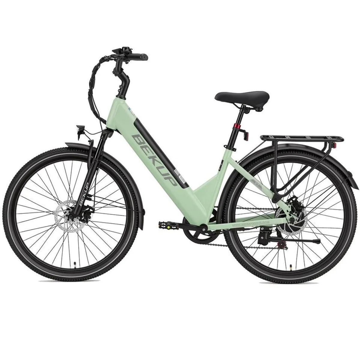 BEKUP V1 E-Bike Cityrad, 522 Wh Akku, 45 Nm, 7-Gang Shimano — komfortabel und vielseitig 3