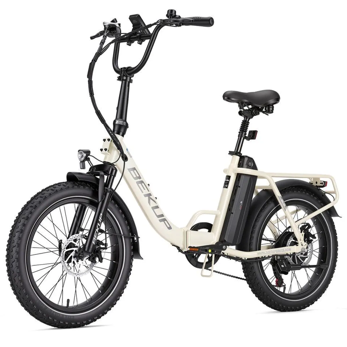 BEKUP S3 E-Bike Klapprad, 720 Wh Akku, 60 Nm Heckmotor, Shimano 7-Gang