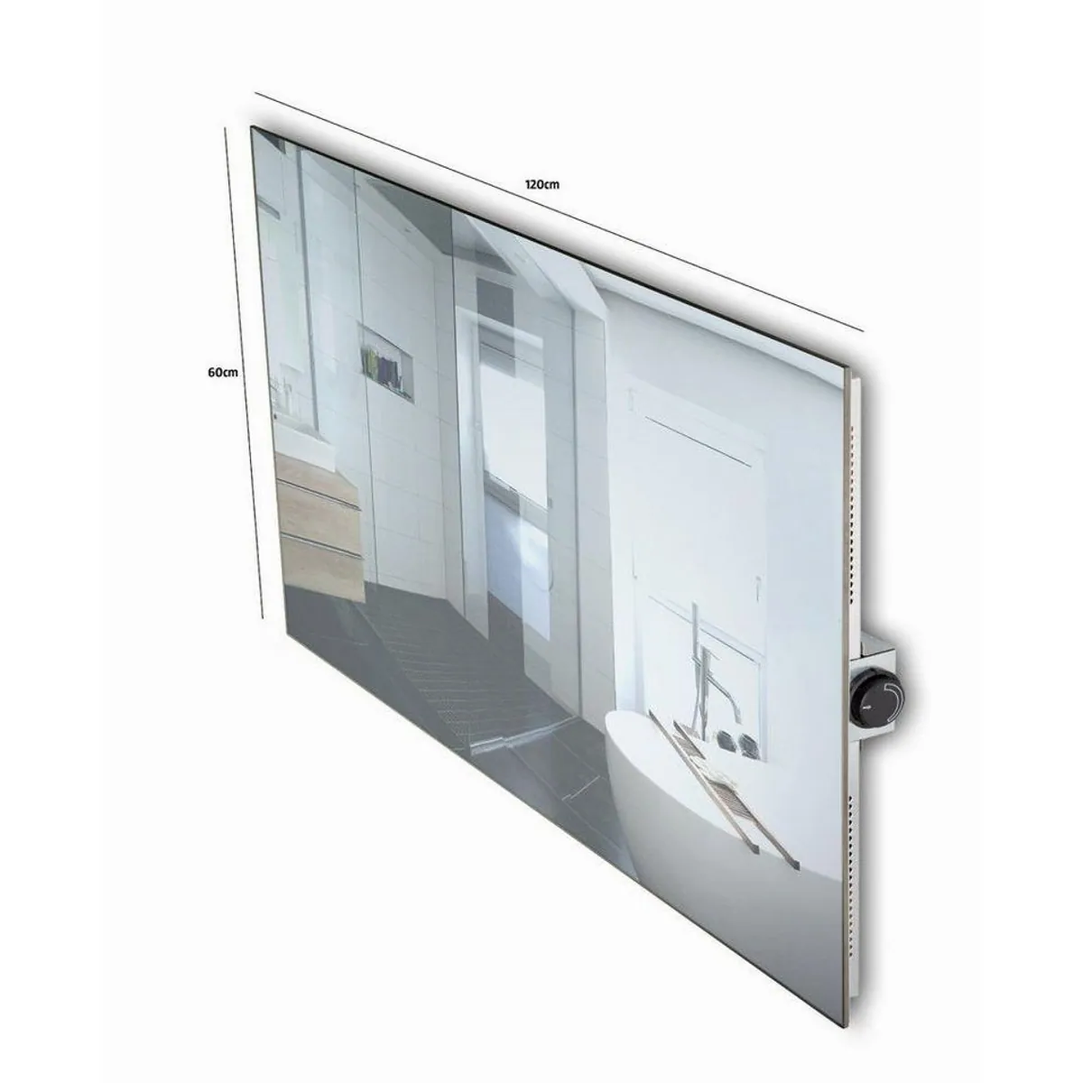 bella jolly Infrarotheizung, 1100 Watt, stufenlose Temperatureinstellung, einfache Montage