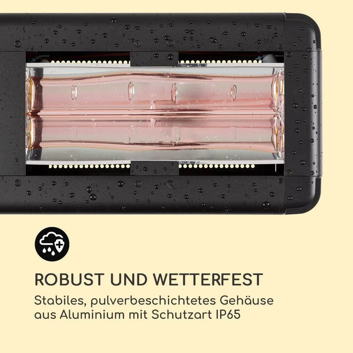 blumfeldt Heat Giant Infrarotheizung, 2000 W Leistung, IP44/IP65-zertifiziert 4