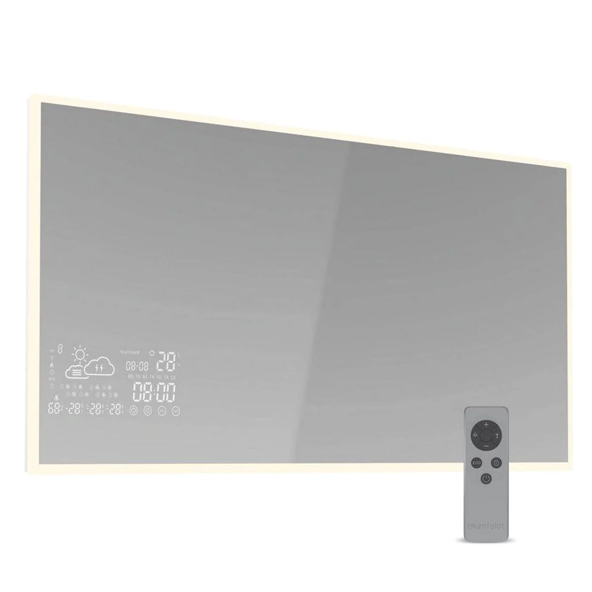 blumfeldt ReflectiHeat Infrarotheizung, 600 W, geräuschlos, energiesparend, vielseitig montierbar