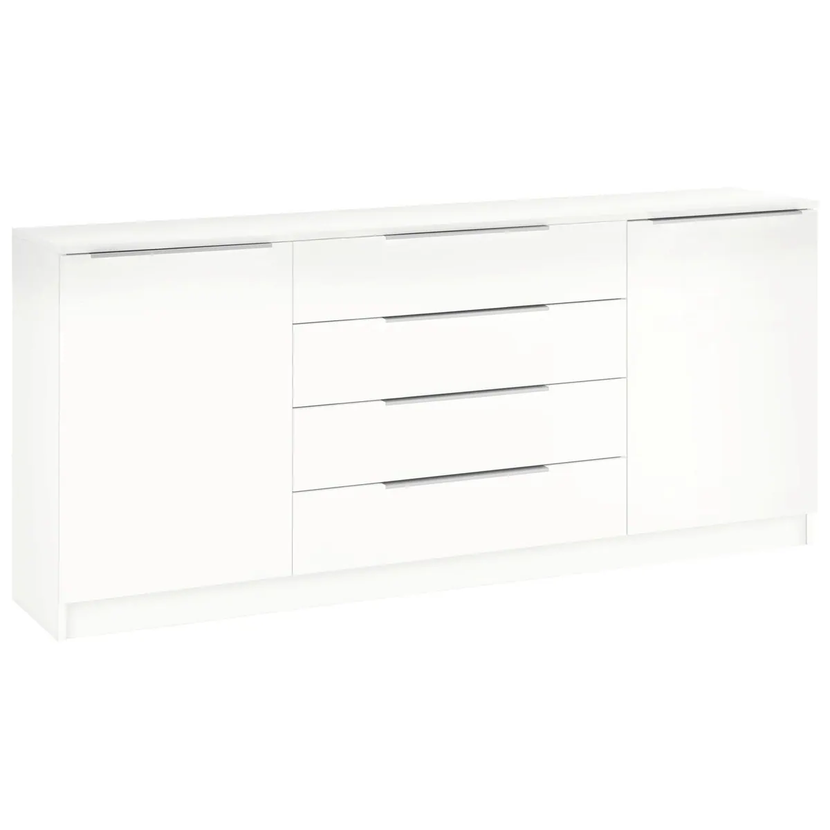 borchardt Möbel Kommode Oliva, modernes Sideboard mit 2 Türen und 4 Schubkästen 2