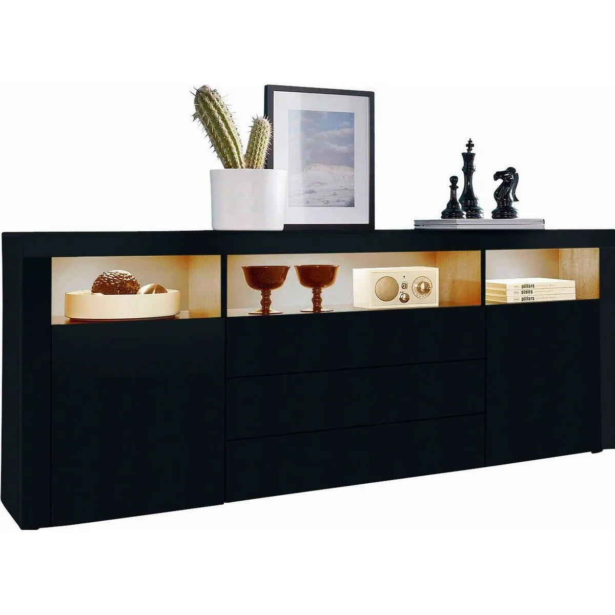 borchardt Möbel Sideboard Santa Fé, modernes Design, großzügiger Stauraum 2