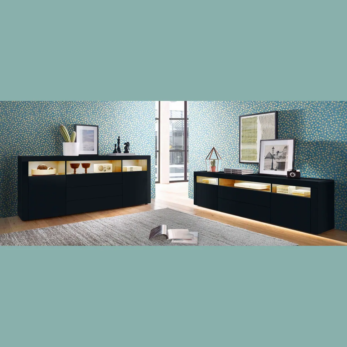 borchardt Möbel Sideboard Santa Fé, modernes Design, großzügiger Stauraum 3