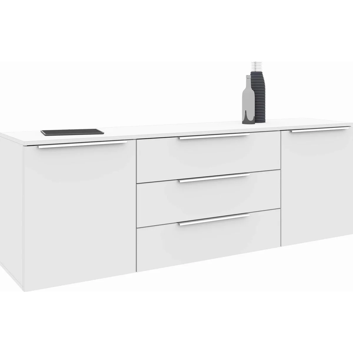 borchardt Möbel Sideboard Oliva, vielseitig einsetzbar mit Metallgriffen