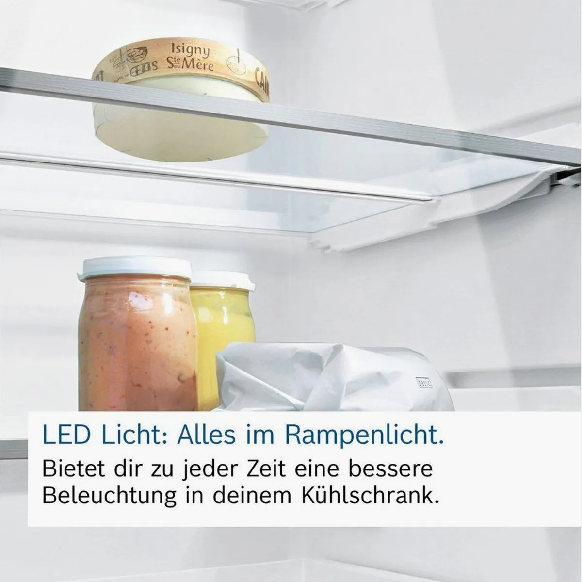 BOSCH KGE36AWCA Kühl-/Gefrierkombination, Low Frost, VitaFresh Schublade, LED-Beleuchtung 3