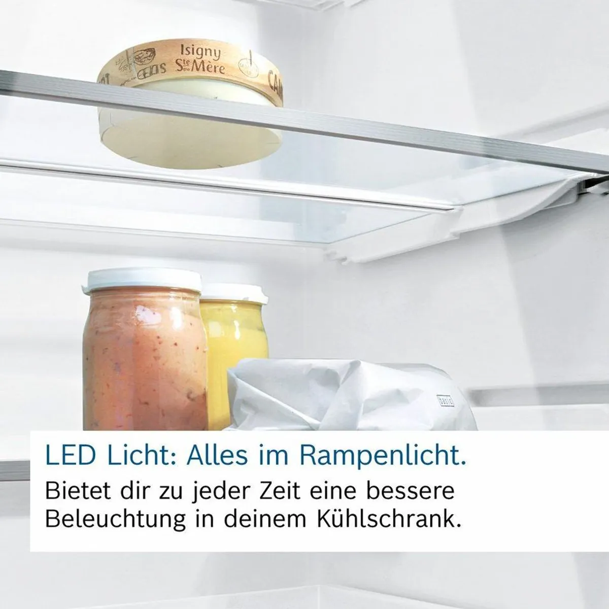 BOSCH Kühl-/Gefrierkombination KGV36VLEA, 186 cm hoch, flexible Stauraumlösungen 3
