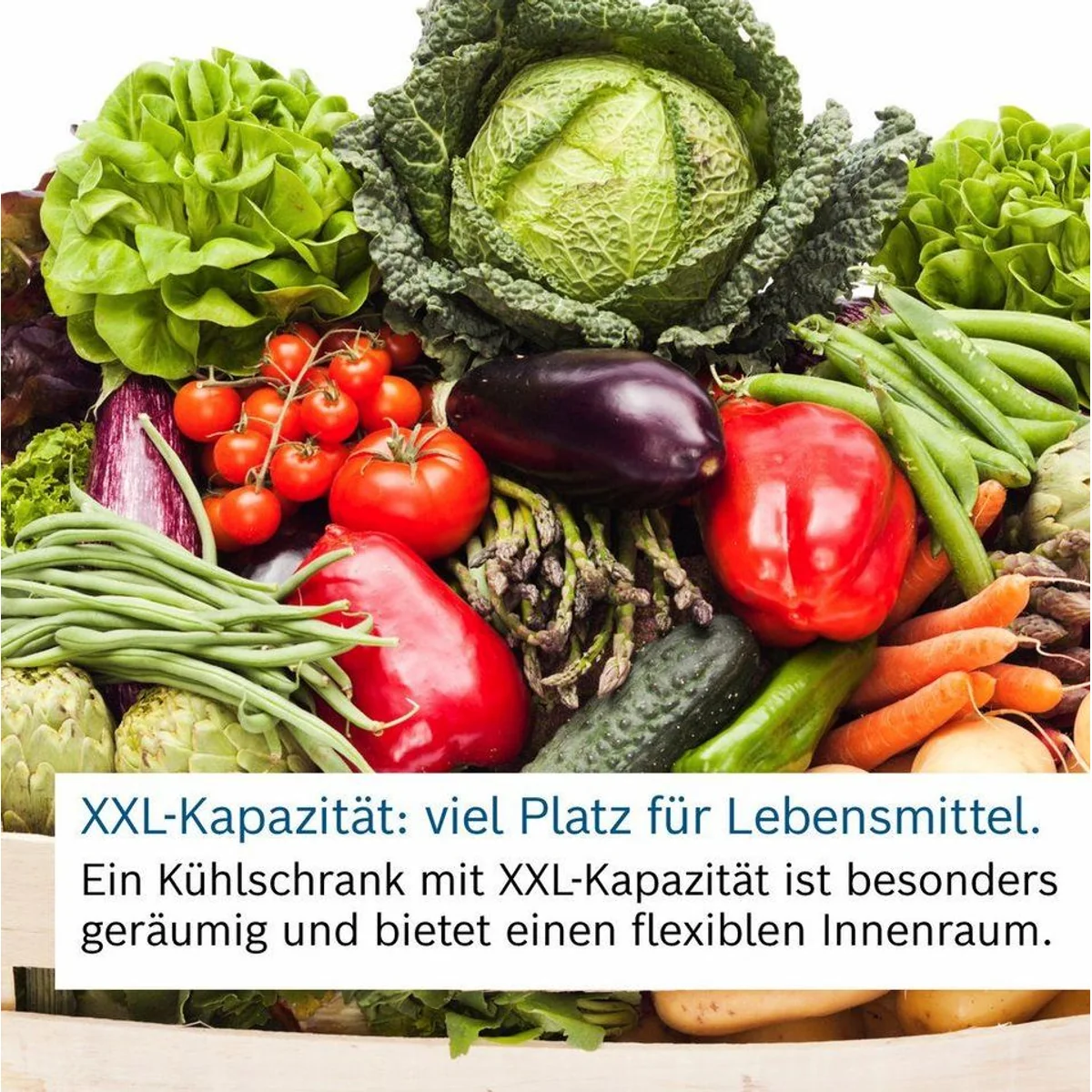 BOSCH KGE49AICA Kühl-/Gefrierkombination, VitaFresh für optimale Frische, Energieeffizienzklasse C 3