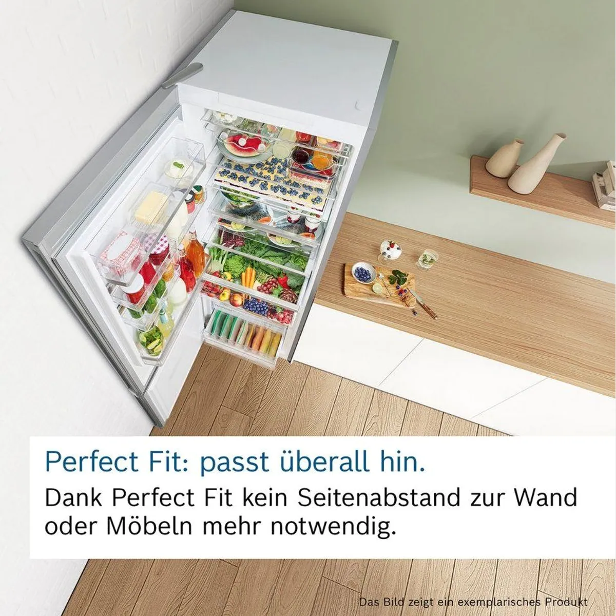 BOSCH KGN392LCF Kühl-/Gefrierkombination, VitaFresh XXL, No Frost, 203 cm hoch 4