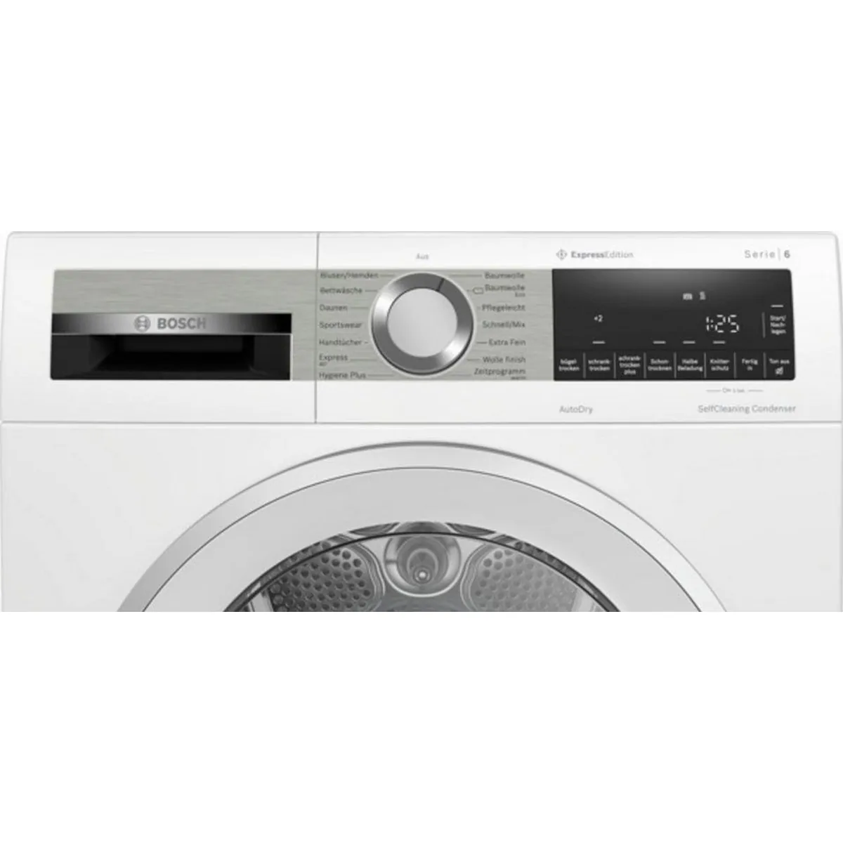BOSCH Wärmepumpentrockner Serie 6 WQG235DH0, 8 kg Kapazität, energieeffizient und leise 3