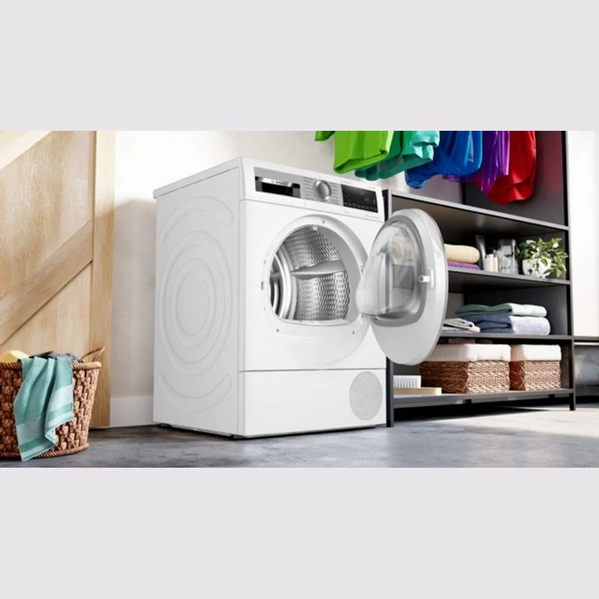 BOSCH Wärmepumpentrockner Serie 6 WQG235DH0, 8 kg Kapazität, energieeffizient und leise 4