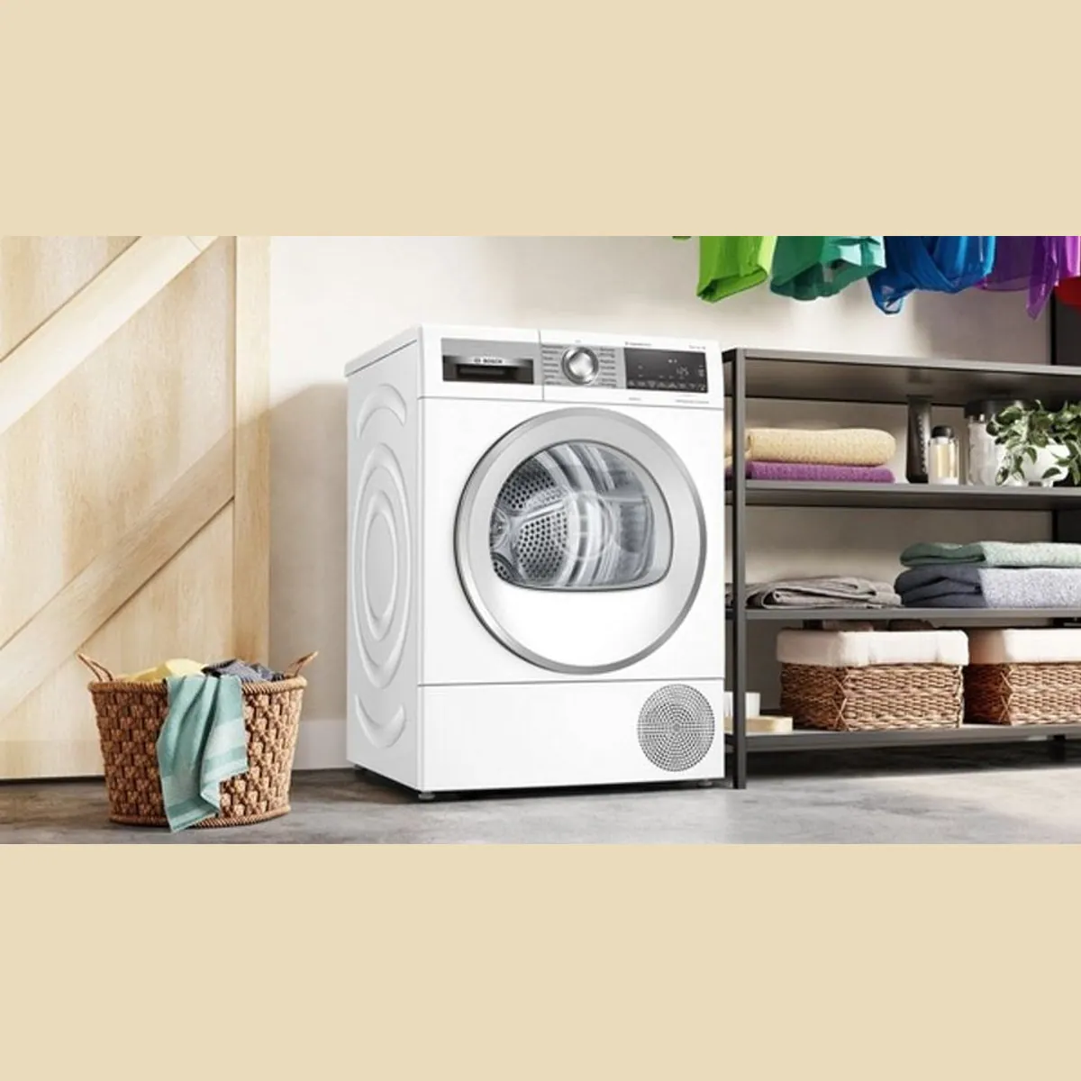 BOSCH Wärmepumpentrockner Serie 6 WQG235DH0, 8 kg Kapazität, energieeffizient und leise 5