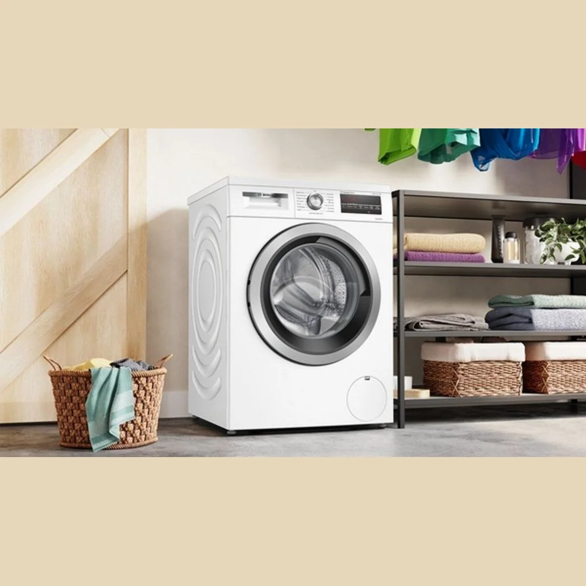 BOSCH Waschmaschine Serie 6 WUU28TH1, 8 kg, 1400 U/min, EcoSilence Drive 4