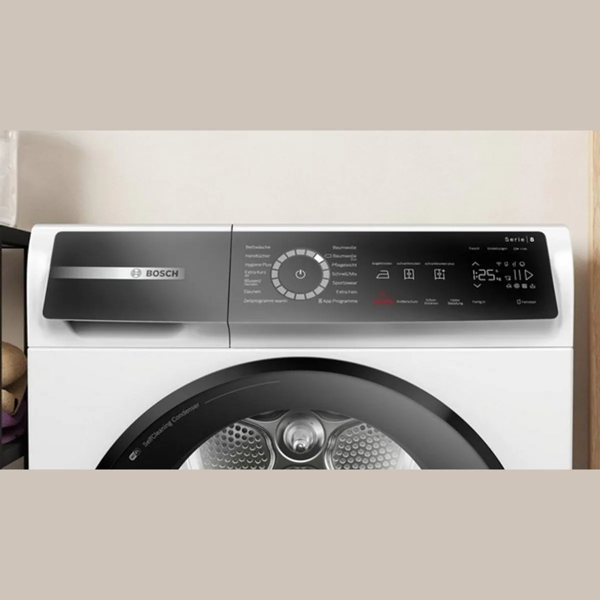 BOSCH WQB245B40 Wärmepumpentrockner, 9 kg Kapazität, Home Connect-Funktion 3