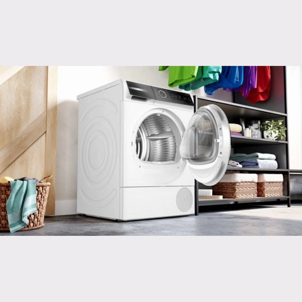 BOSCH WQB245B40 Wärmepumpentrockner, 9 kg Kapazität, Home Connect-Funktion 4