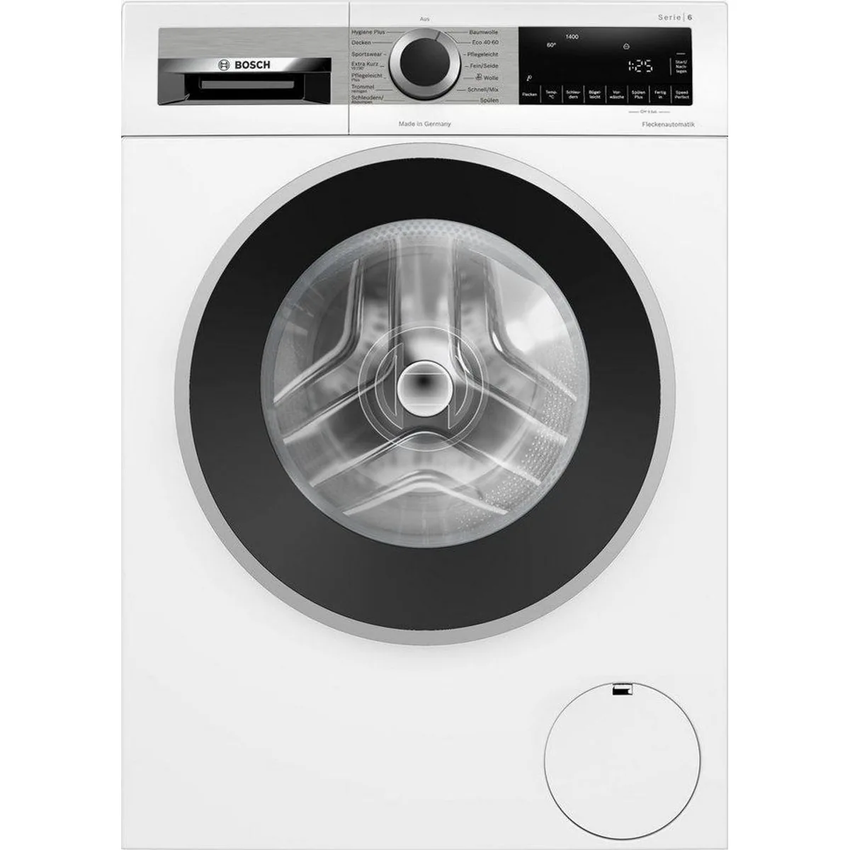 BOSCH WGG244120 Waschmaschine, 9 kg, 1400 U/min — Energieeffizienz A, Invertermotor, AquaStop