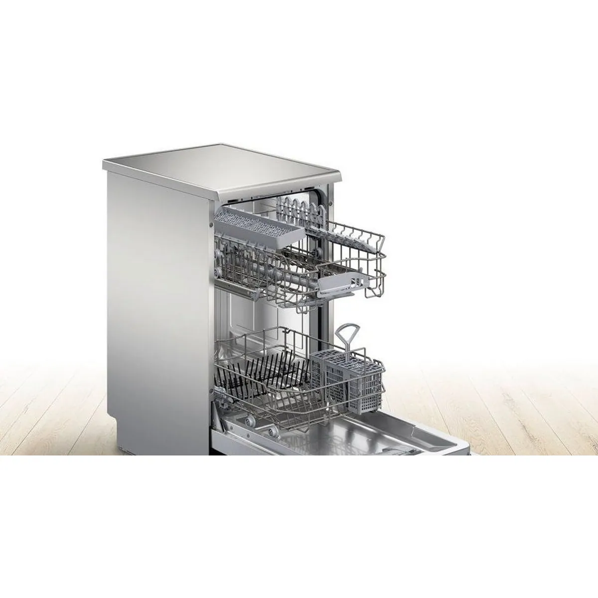 BOSCH Standgeschirrspüler Serie 2 SPS2HKI42E, 10 Maßgedecke, Silence on Demand, Rack Matic 2
