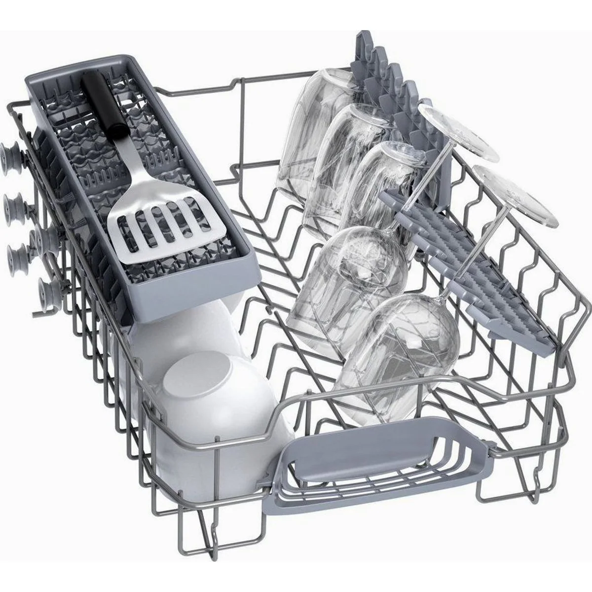 BOSCH Standgeschirrspüler Serie 2 SPS2HKI42E, 10 Maßgedecke, Silence on Demand, Rack Matic 3