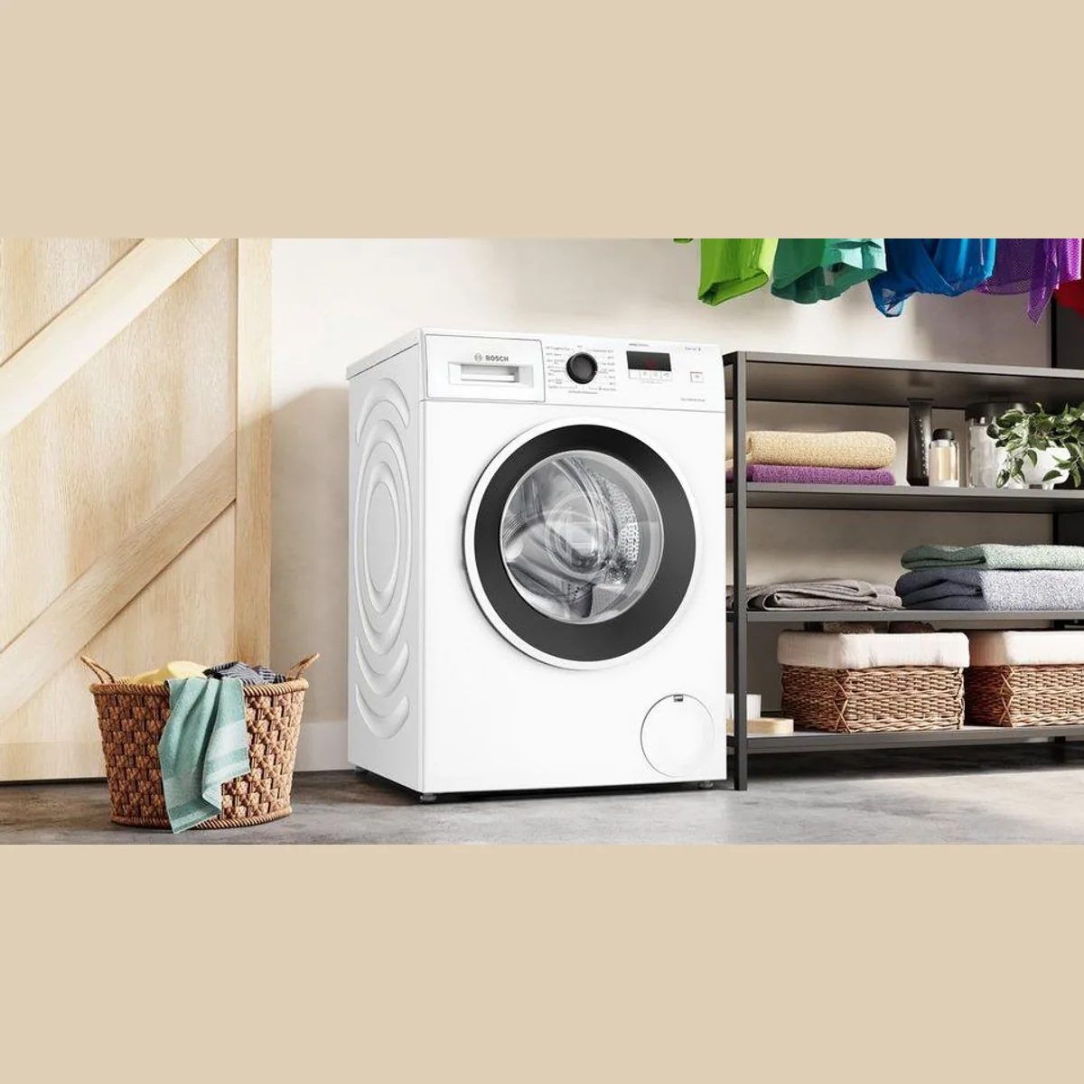 BOSCH WGE0240V Waschmaschine, 7 kg, 1400 U/min, energiesparend, Nachlegefunktion 4