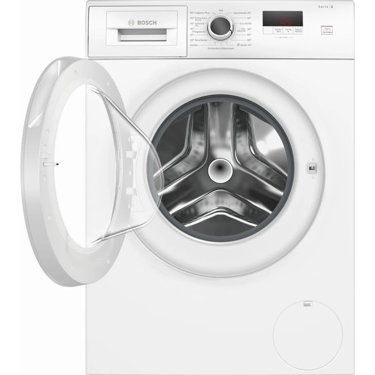 BOSCH Waschmaschine Serie 2 WGE02420, 7 kg, 1400 U/min — effiziente Reinigung, leise im Betrieb, platzsparendes Design 2