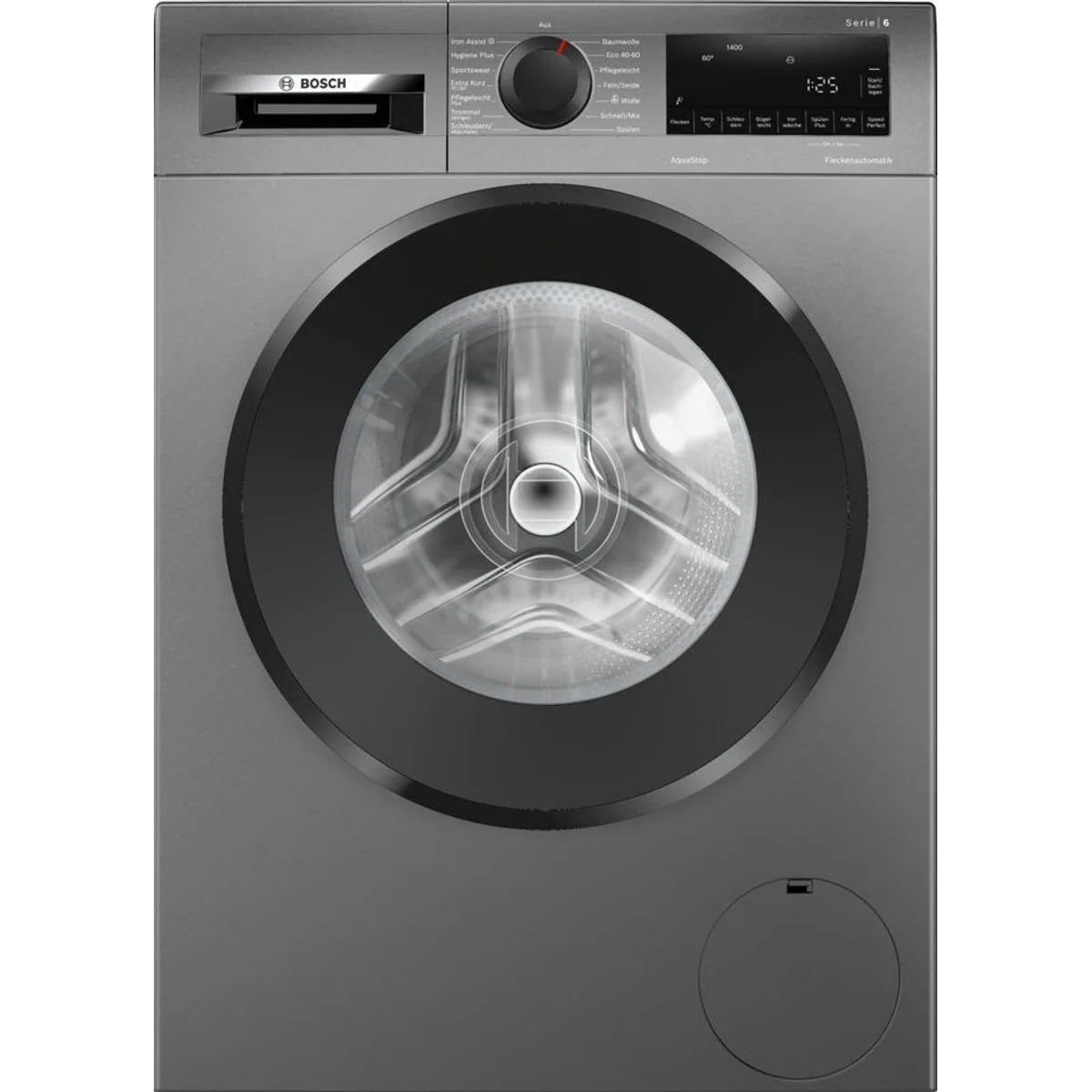 BOSCH WGG244ZR10 Waschmaschine, 9 kg, 1400 U/min, AquaStop, Nachlegefunktion