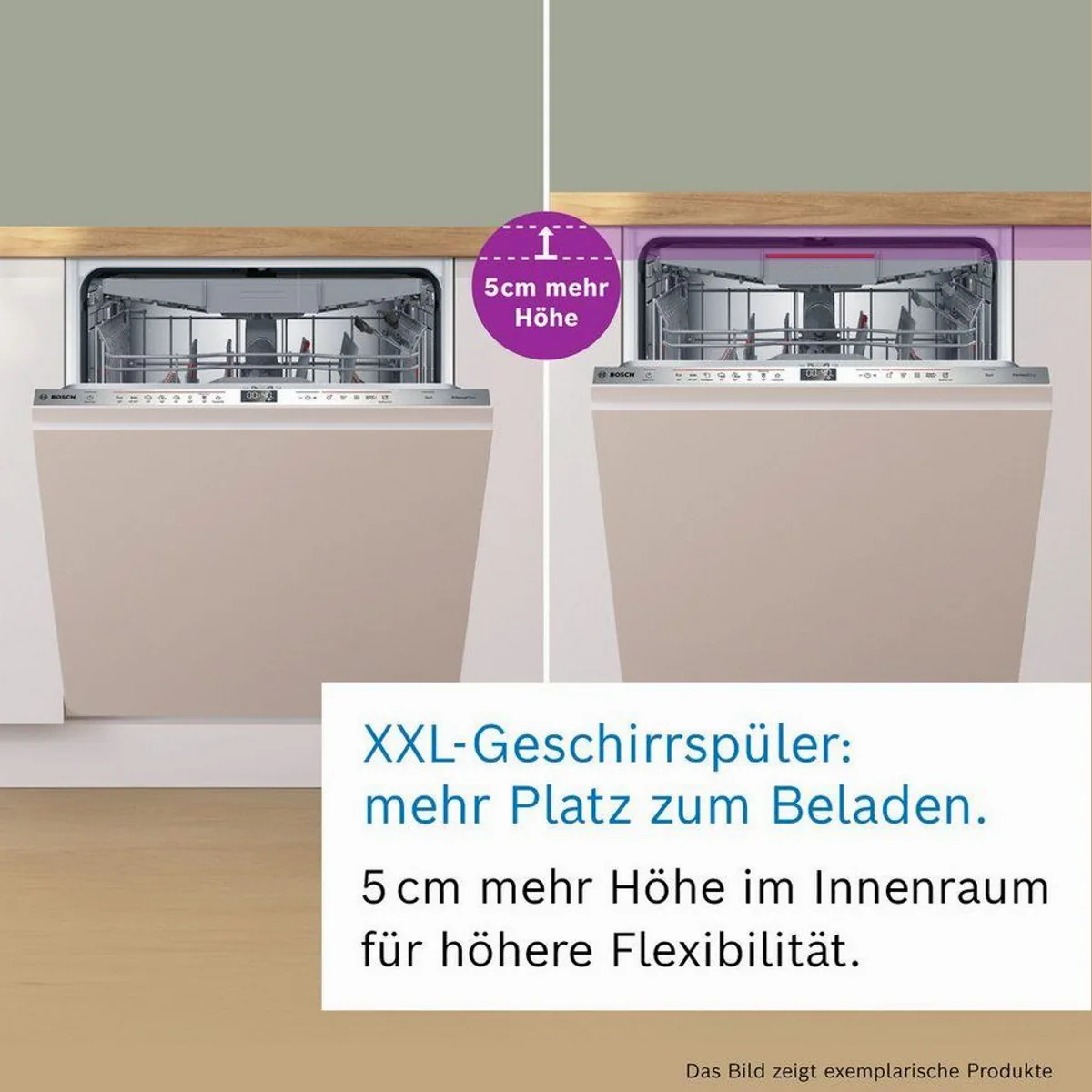 BOSCH vollintegrierbarer Geschirrspüler XXL, 14 Maßgedecke, automatische Türöffnung 2