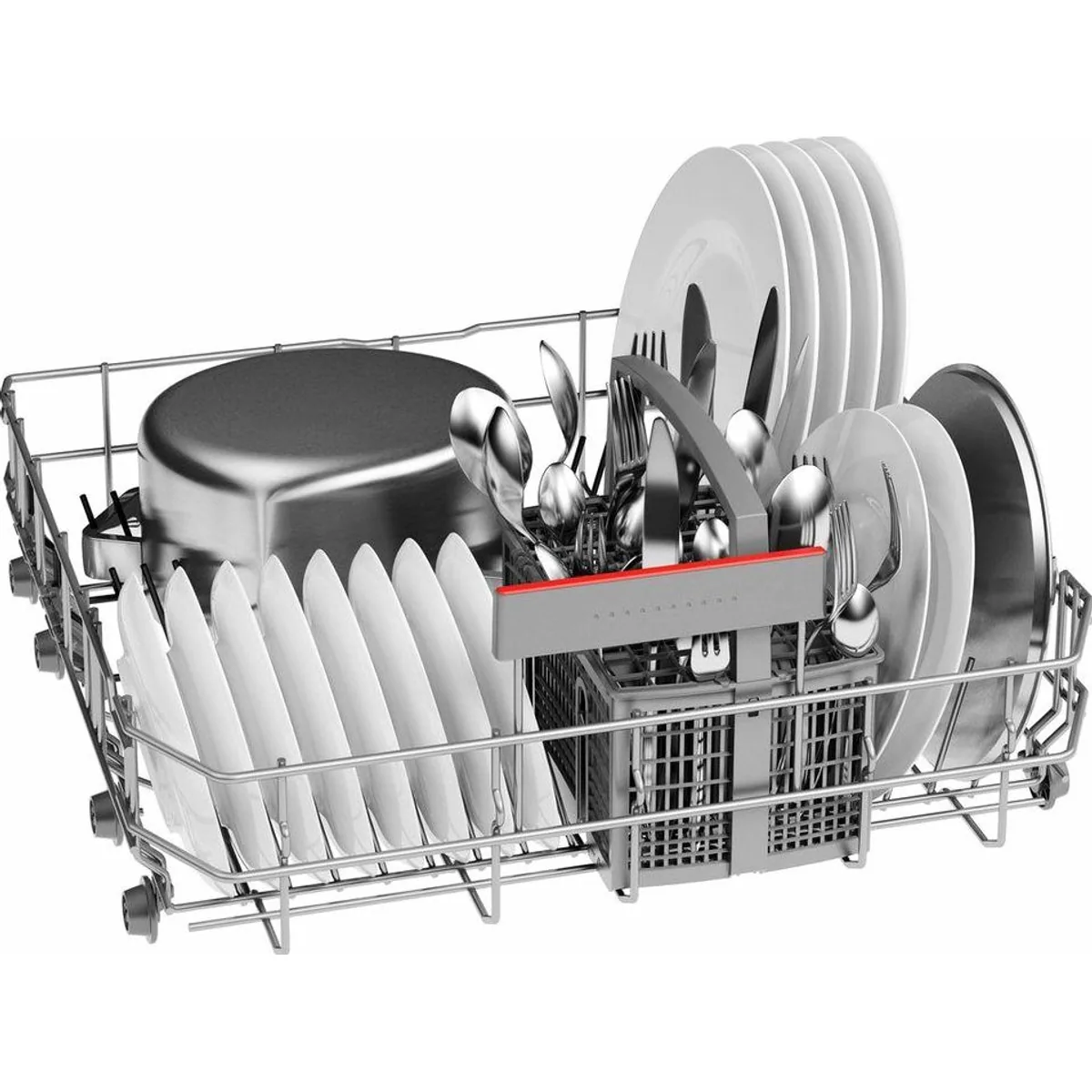 BOSCH SMV4ETX08E Geschirrspüler, 13 Maßgedecke, automatische Türöffnung, infoLight, 3-fach Rack Matic 4