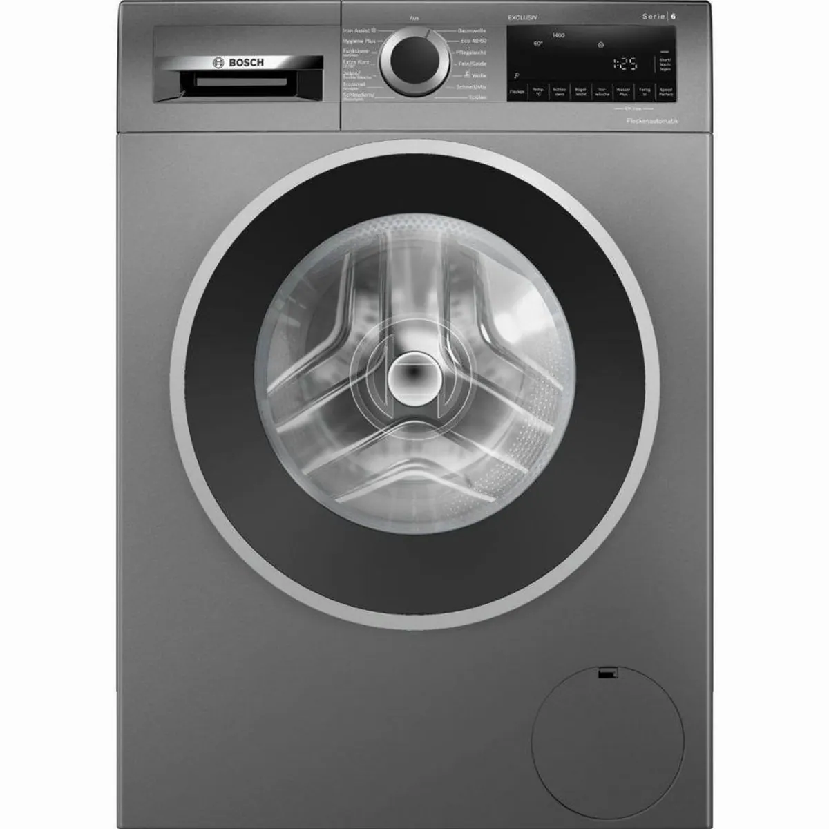 BOSCH WGG244ZR90 Waschmaschine, 9 kg Fassungsvermögen, 1400 U/min Schleuderdrehzahl, Energieeffizienzklasse C