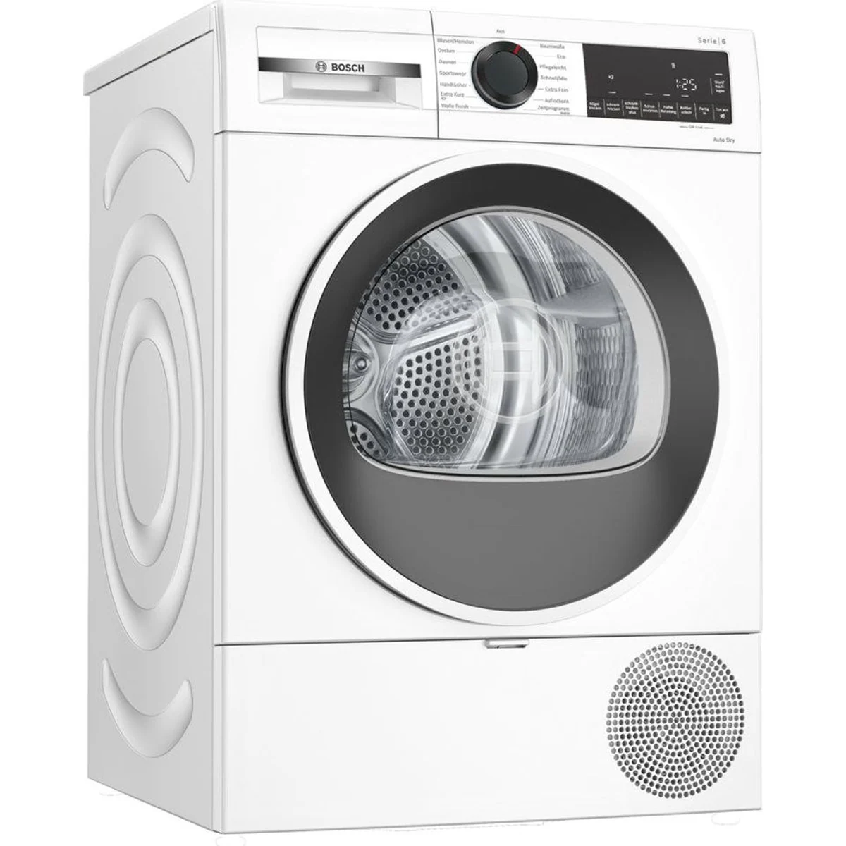 BOSCH Wärmepumpentrockner Serie 6 WQG241001, energieeffizient, leise, schonend