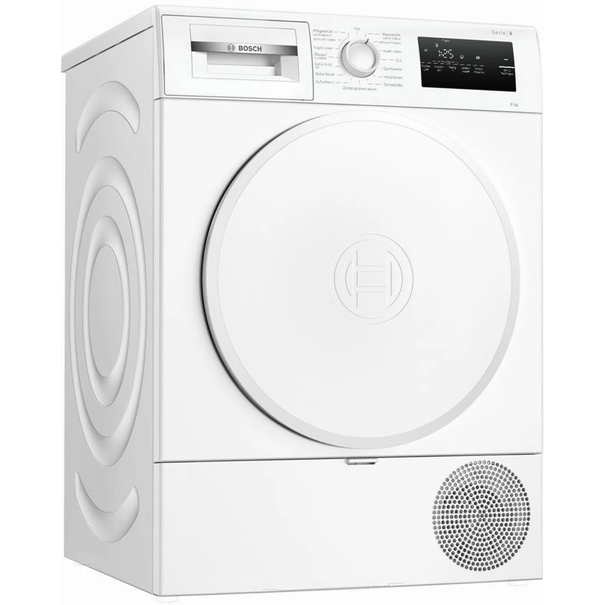 BOSCH Wärmepumpentrockner Serie 4 WTH83VV4, effizientes Trocknen, einfache Reinigung, hohe Energieeffizienz