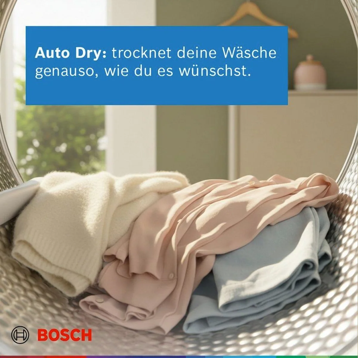 BOSCH Wärmepumpentrockner Serie 4 WTH83VV4, effizientes Trocknen, einfache Reinigung, hohe Energieeffizienz 3