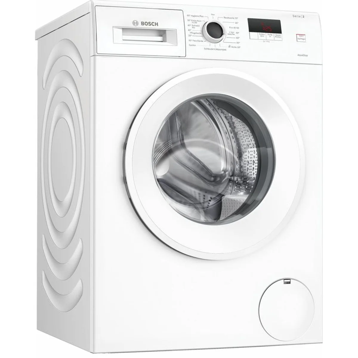 BOSCH WGE02471 Waschmaschine, 7 kg, 1400 U/min — energieeffizient, leise, Nachlegefunktion