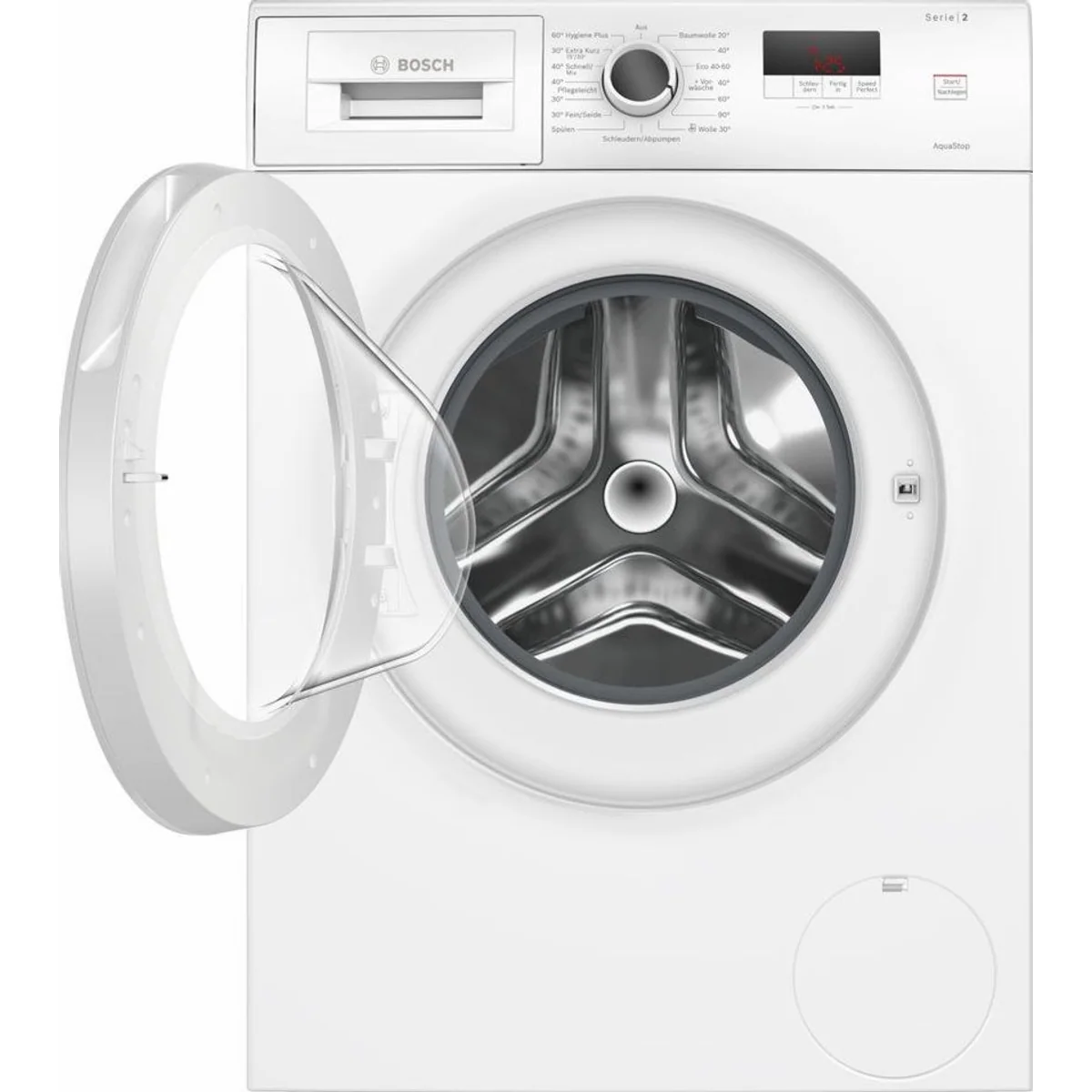 BOSCH WGE02471 Waschmaschine, 7 kg, 1400 U/min — energieeffizient, leise, Nachlegefunktion 2