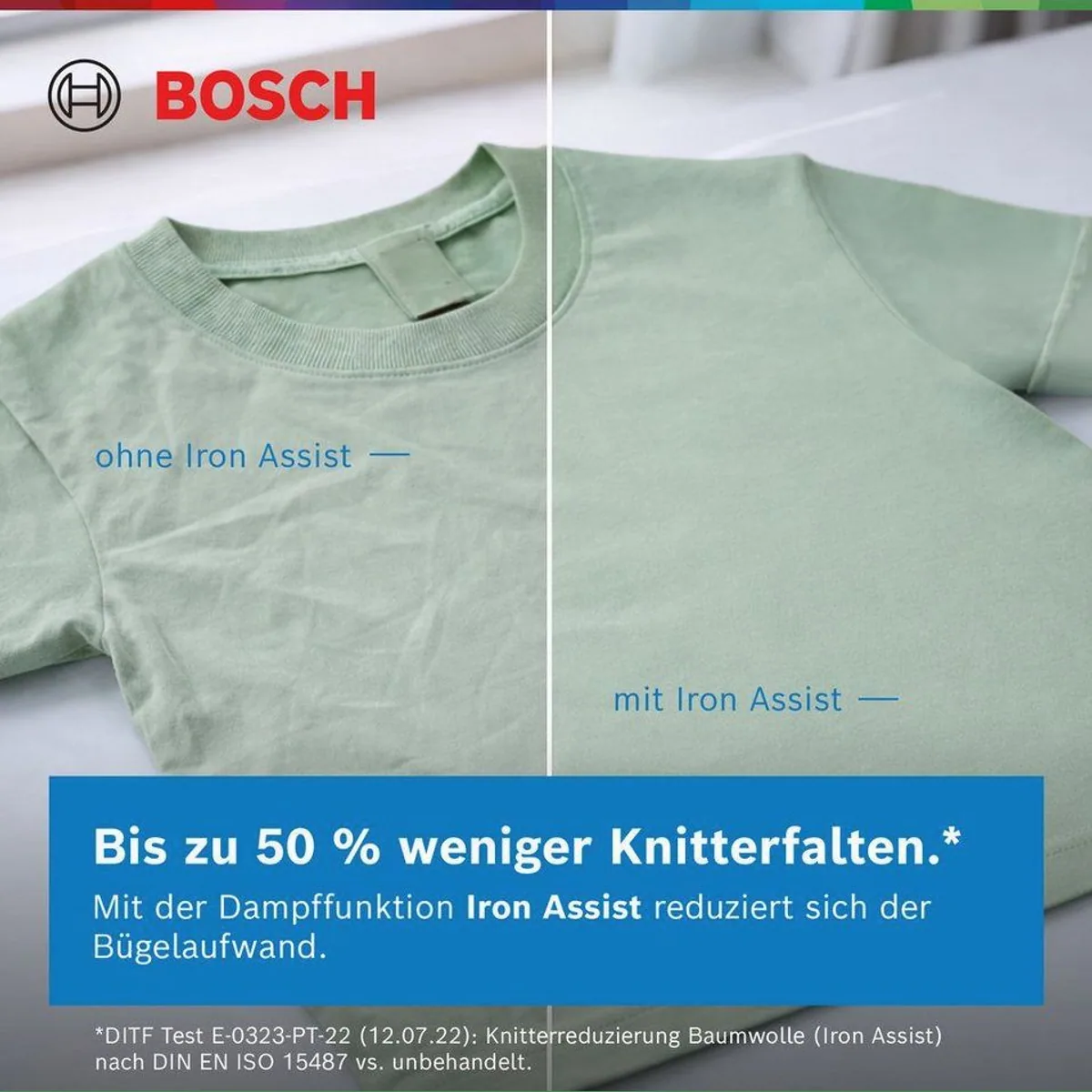 BOSCH WGB244071 Waschmaschine, 9 kg, 1400 U/min, Nachlegefunktion 4