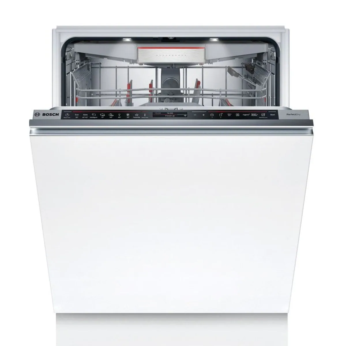 BOSCH Geschirrspüler Serie 8 SMD8TCX04E, 14 Maßgedecke, Zeolith Trocknung, Time Light 3