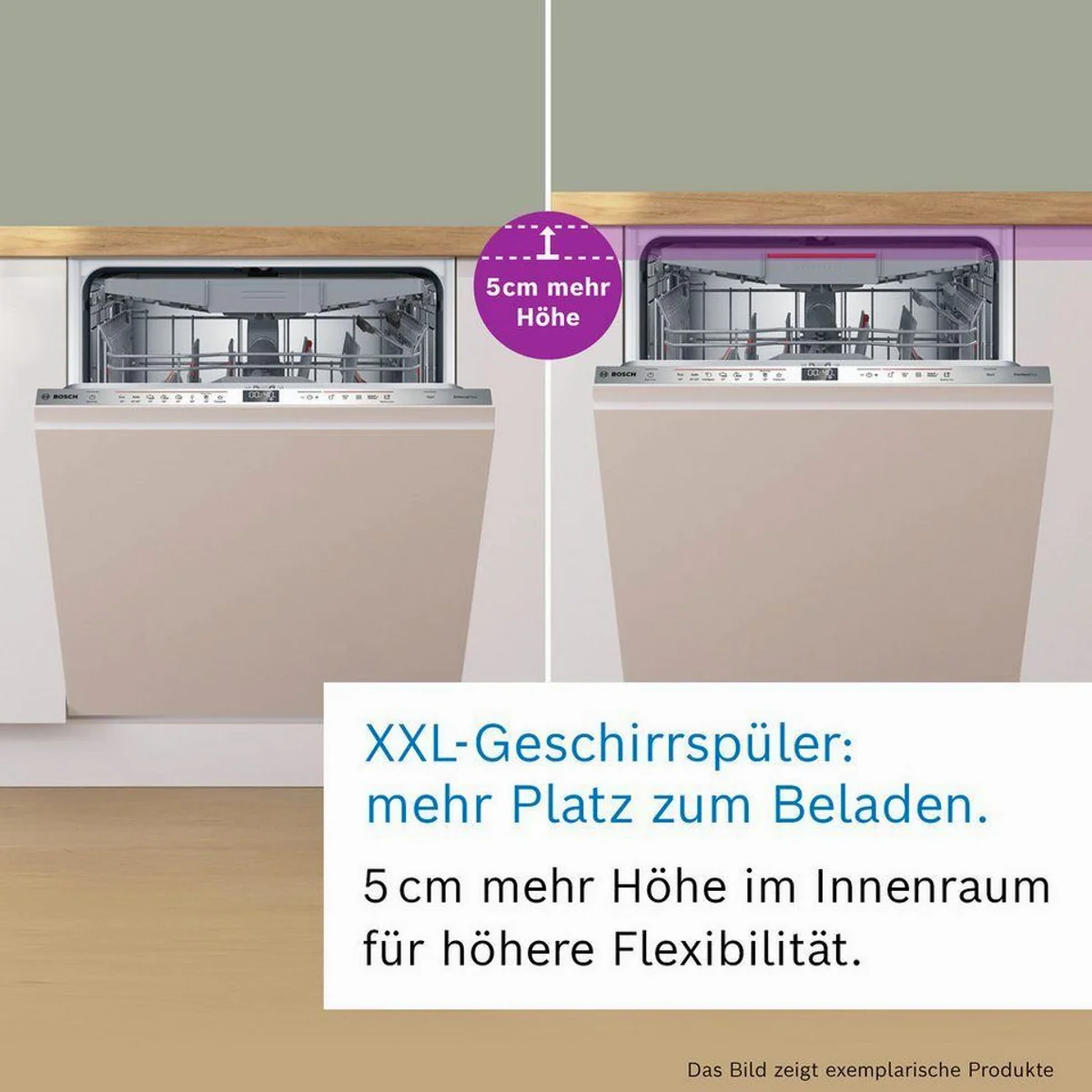 BOSCH vollintegrierbarer Geschirrspüler XXL, 14 Maßgedecke, innovative Zeolith-Trocknung 2