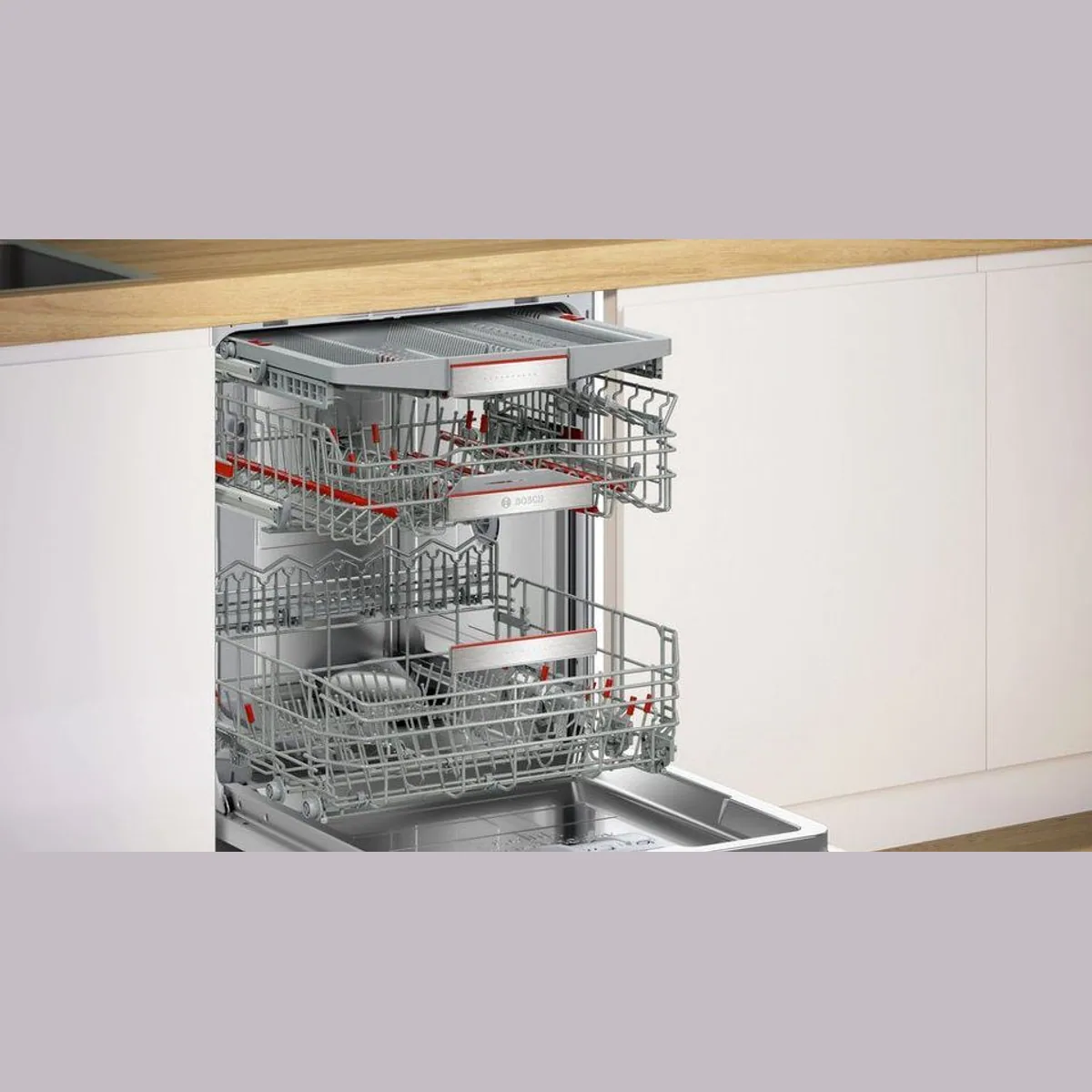 BOSCH vollintegrierbarer Geschirrspüler XXL, 14 Maßgedecke, innovative Zeolith-Trocknung 5